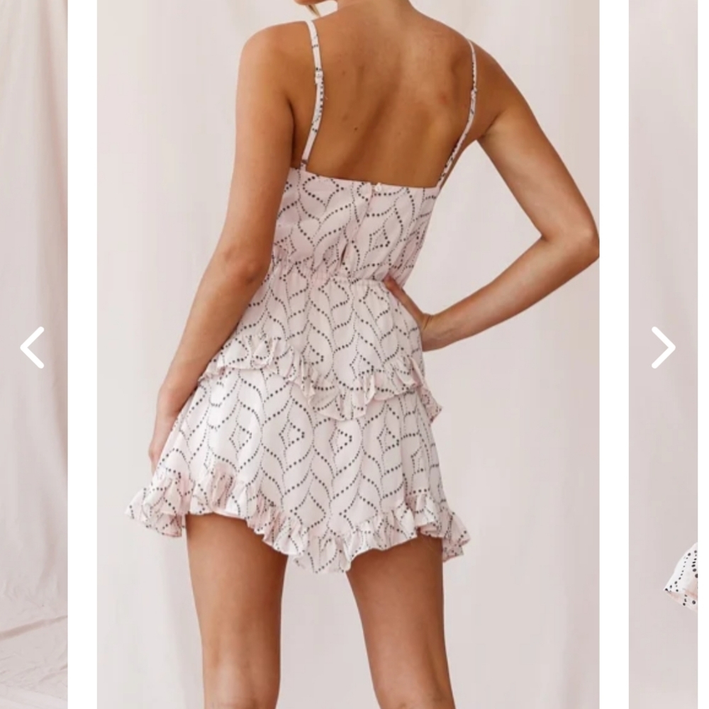 Saints + Secrets Cute Euc Small Mini Spaghetti St… - image 4